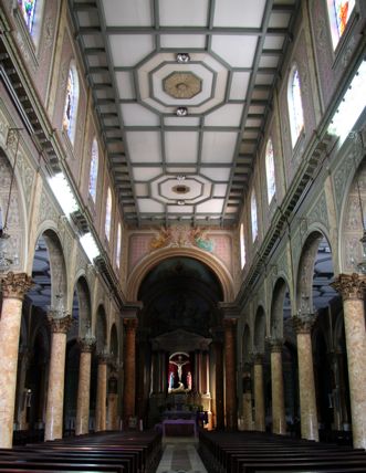 Igreja do Calvário - nave interna